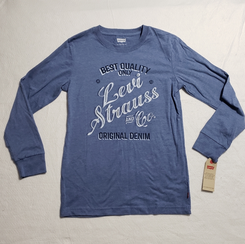 Levi's Boys' Long Sleeve Graphic T-Shirt
